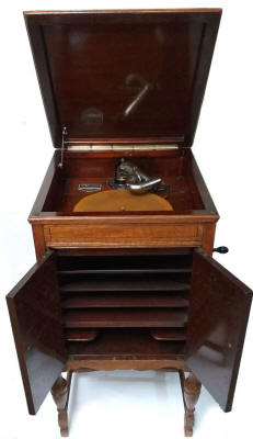 アンティーク　蓄音機　Victor  Victrola CONSOLETTE 　動作品 The Victor-Victrola Page